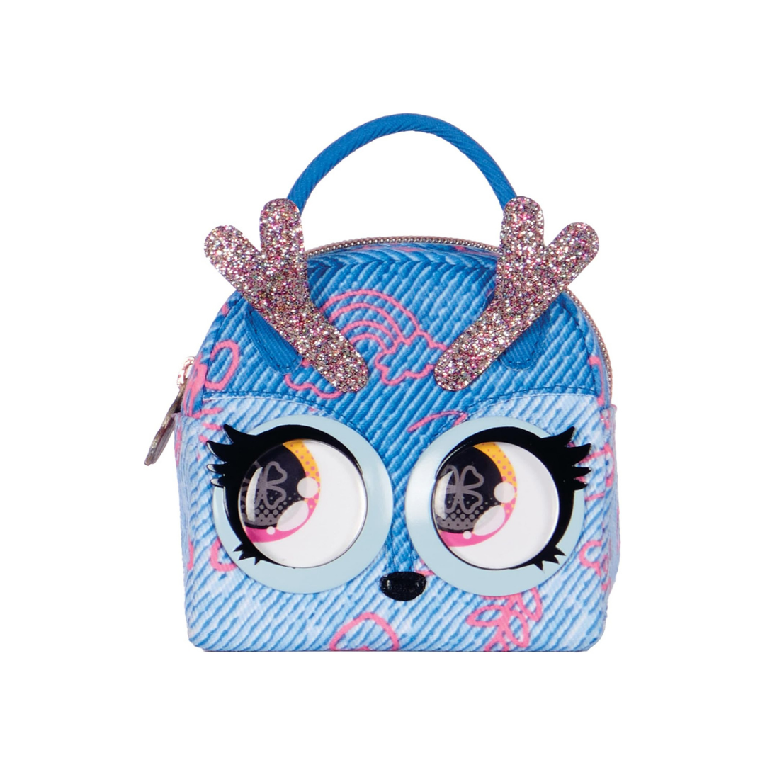 Spin Master Purse Pets Spinmaster Denim Deerie ინტერაქტიული ჩანთა