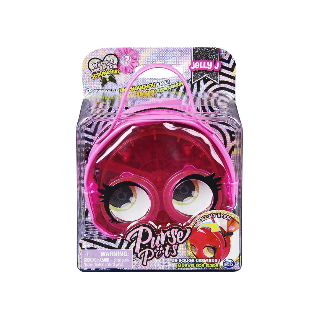 Spin Master Purse Pets Spinmaster Jelly J ინტერაქტიული ჩანთა