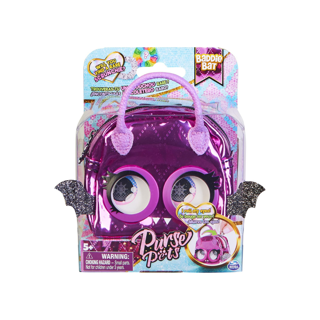 Spin Master Purse Pets Spinmaster Edgy Hedgy ინტერაქტიული ჩანთა