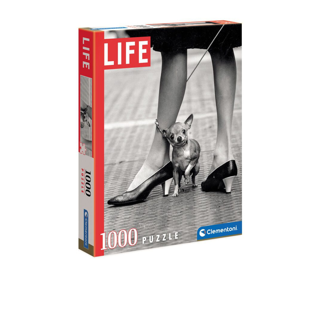 Clementoni Life puppy 1000 ცალი ფაზლი