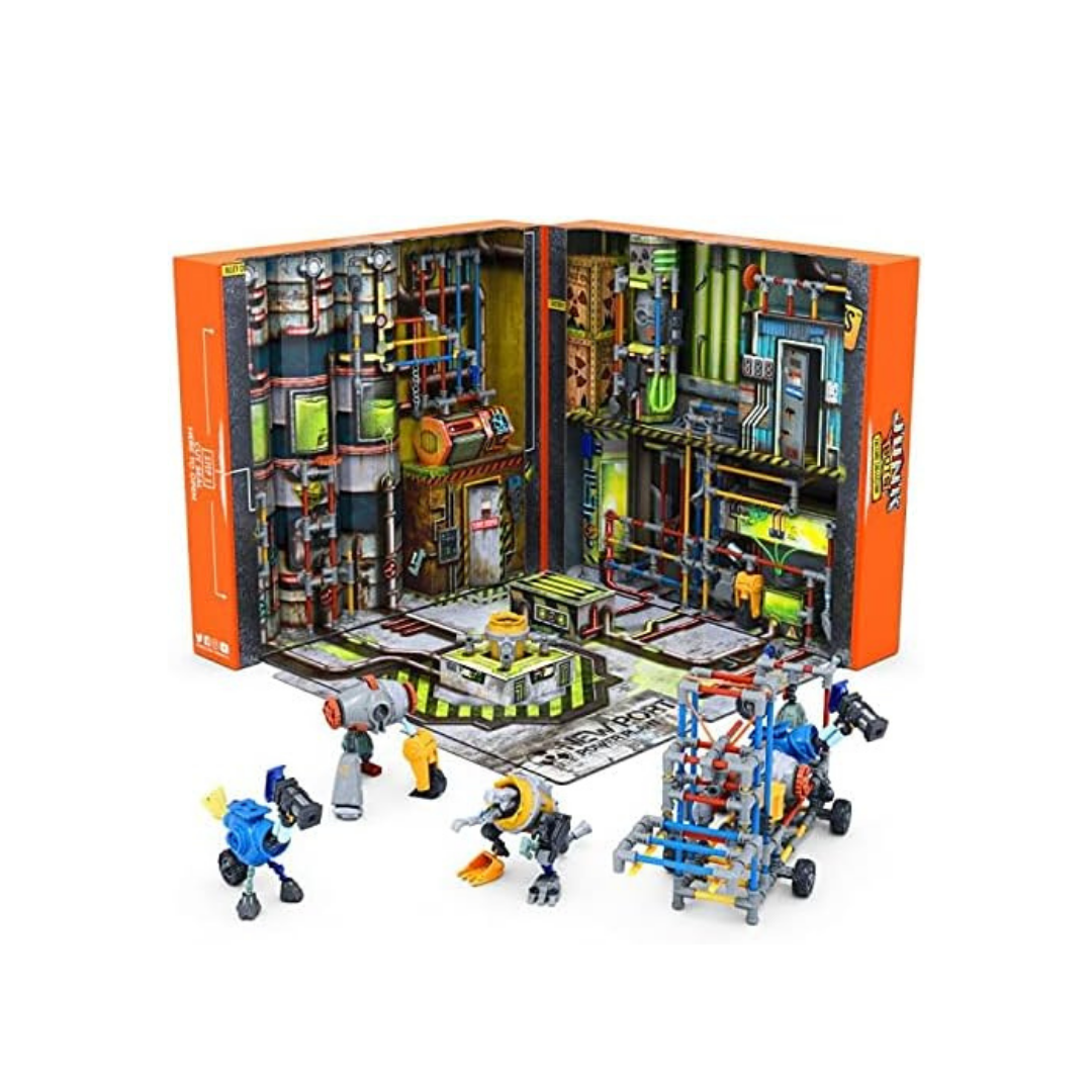 Hexbug Junkbots გვირაბის სამშენებლო კონსტრუქცია