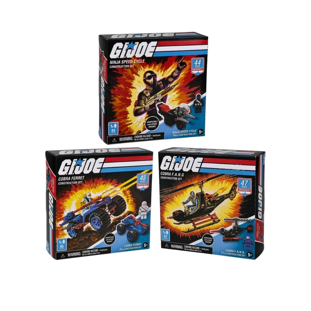 Forever Clever GI Joe ასაწყობი კონსტრუქტორი