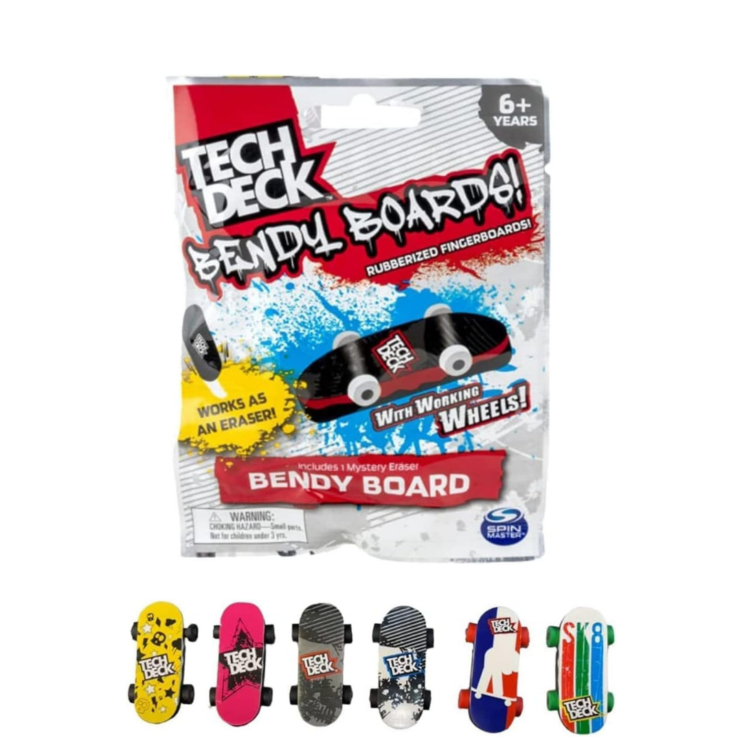 Forever Clever Tech Deck Rubberised Bendy Boards Blind Bag Cdu 36