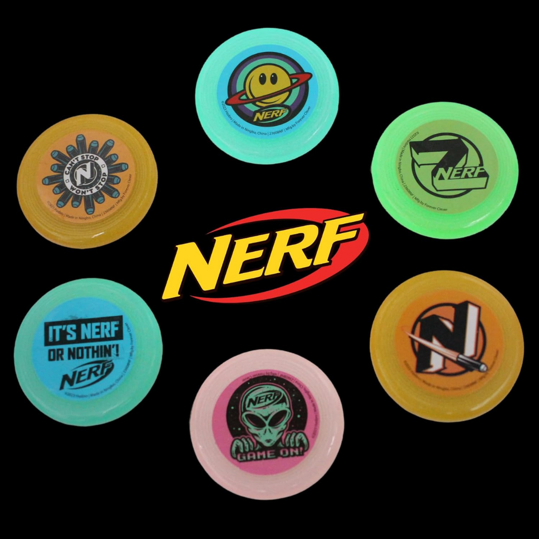 Forever Clever Nerf მანათობელი დისკების გამშვები