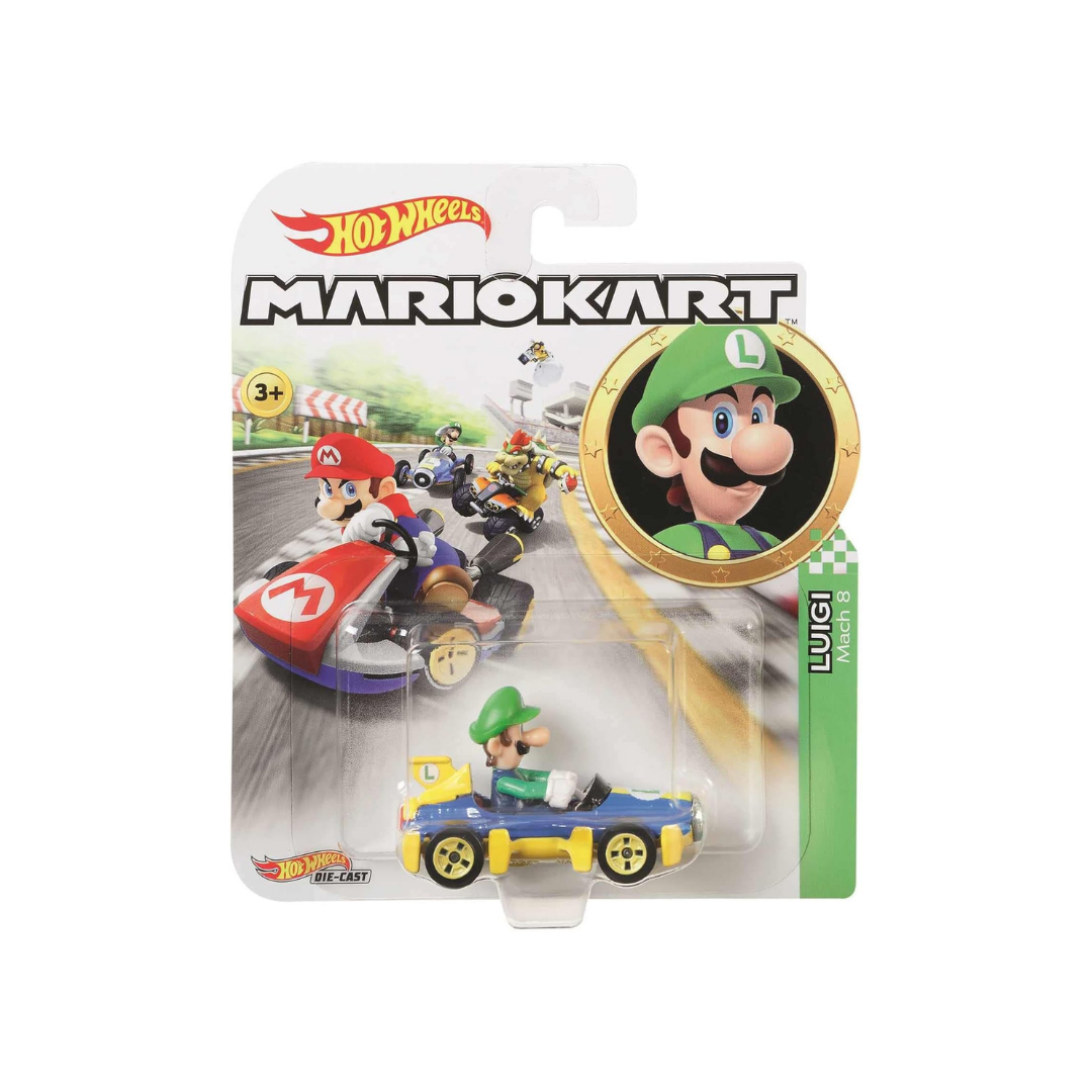 Hot Wheels Mario Kart Luigi