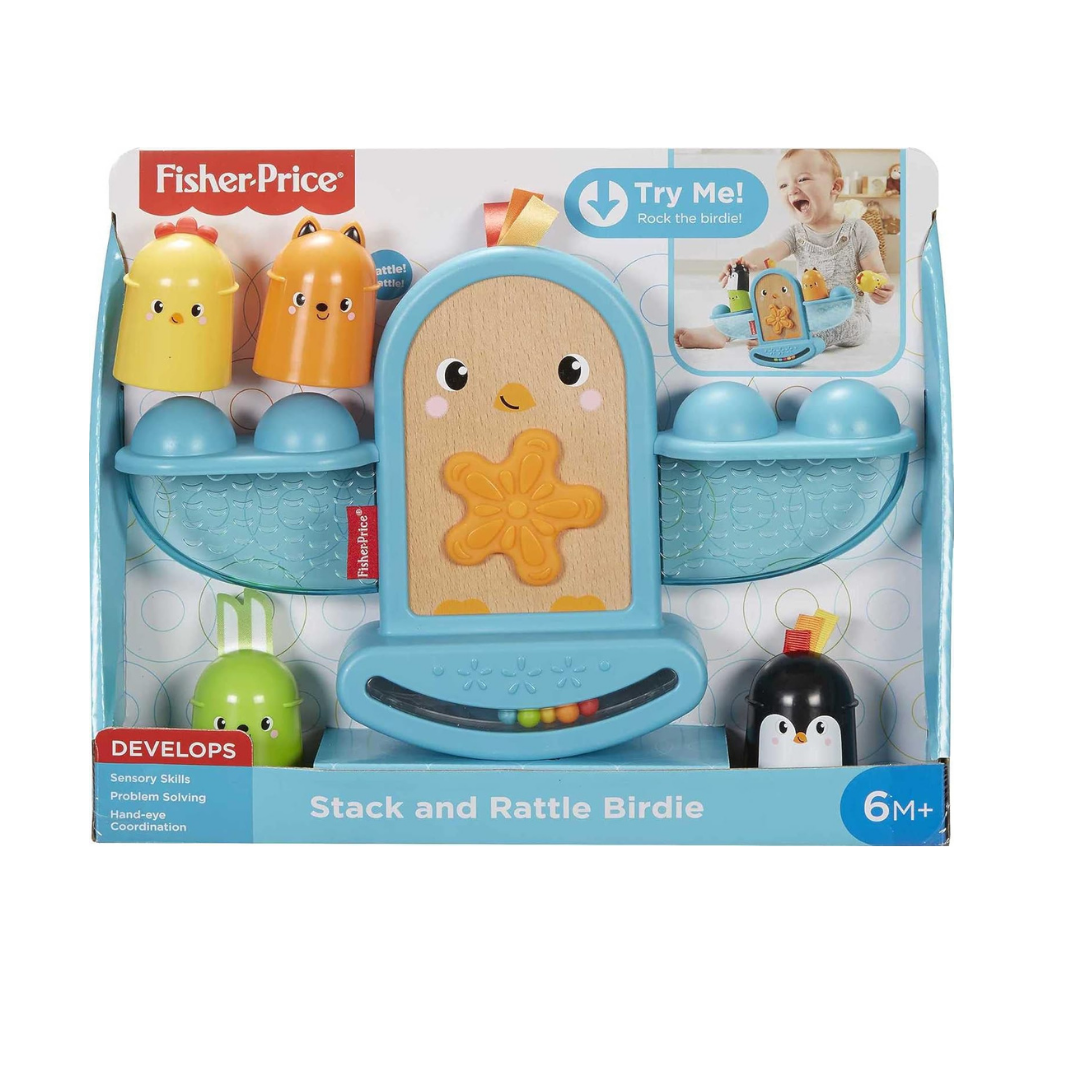 Fisher-Price Stack and Rattle Birdie