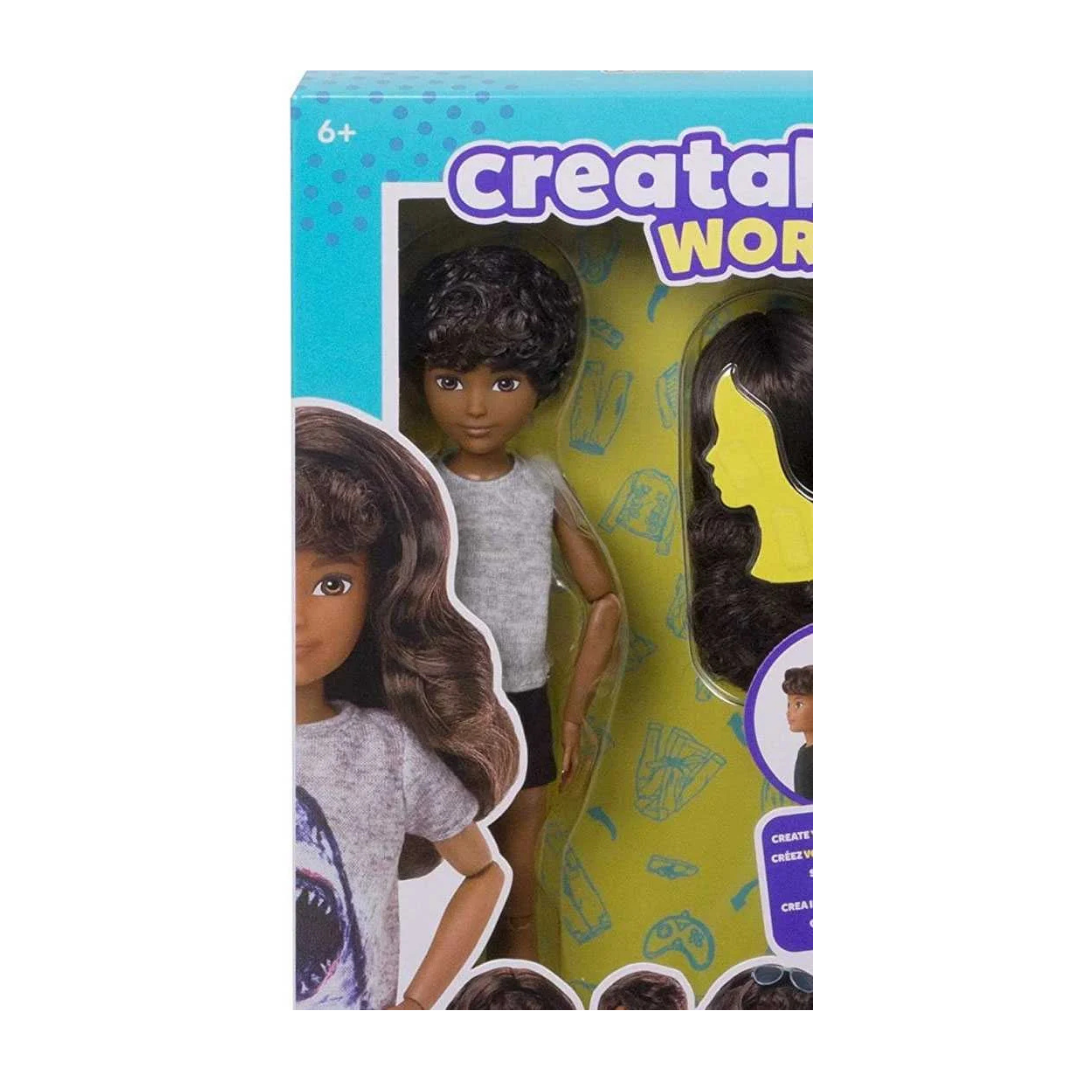 Mattel Creatable World ასაწყობი თოჯინა cs826