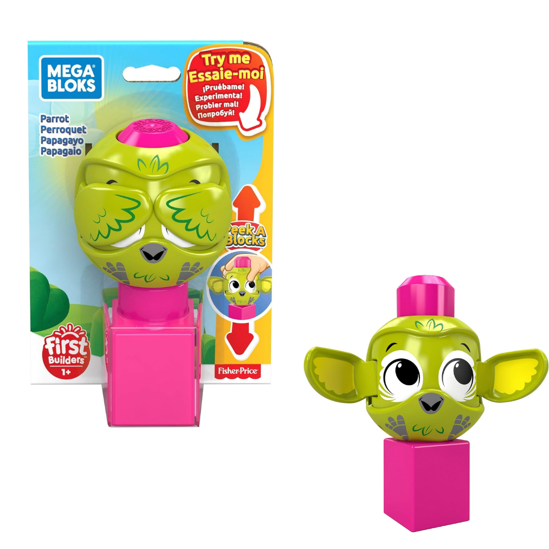 Mattel Mega Bloks პირველი მშენებელი თუთიყუში