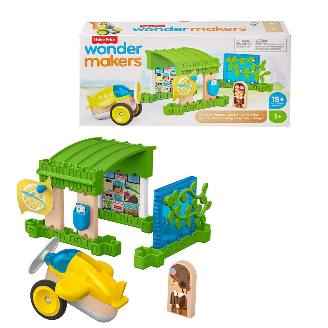 Fisher-Price wonder builders - თვითმფრინავი