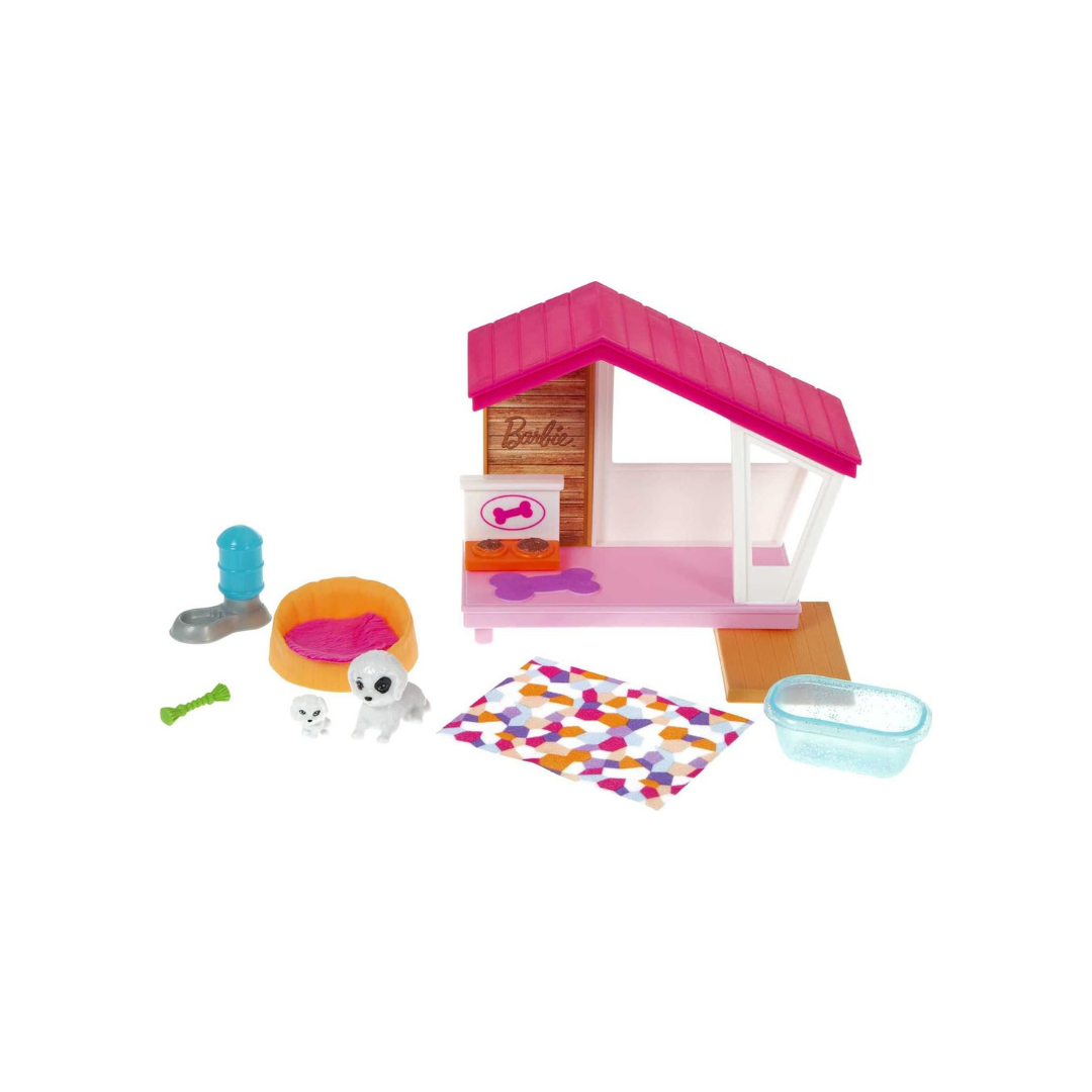 Mattel Barbie Mini Playset with Pet Asst