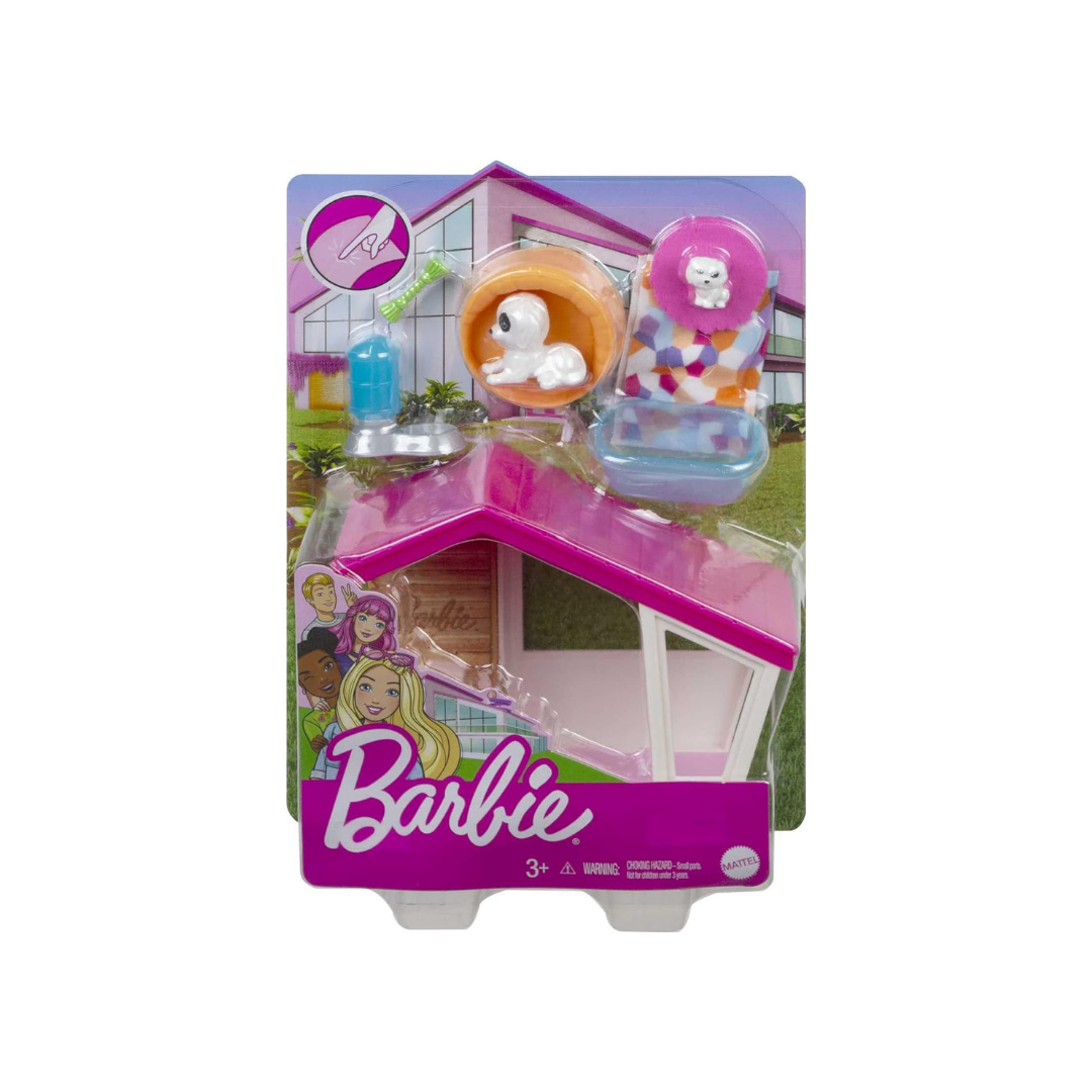 Mattel Barbie Mini Playset with Pet Asst