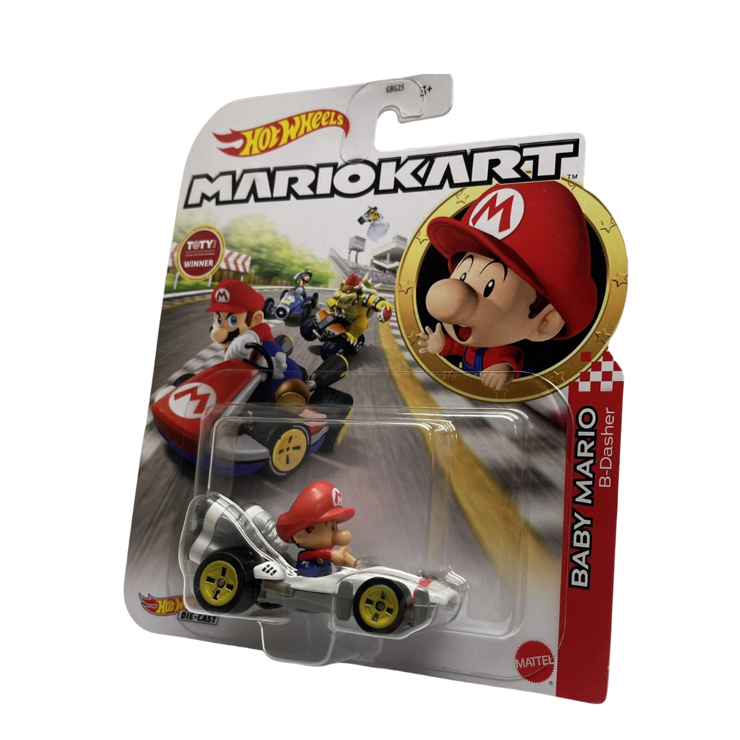 Hot Wheels Mario Kart Baby Mario B-Dasher