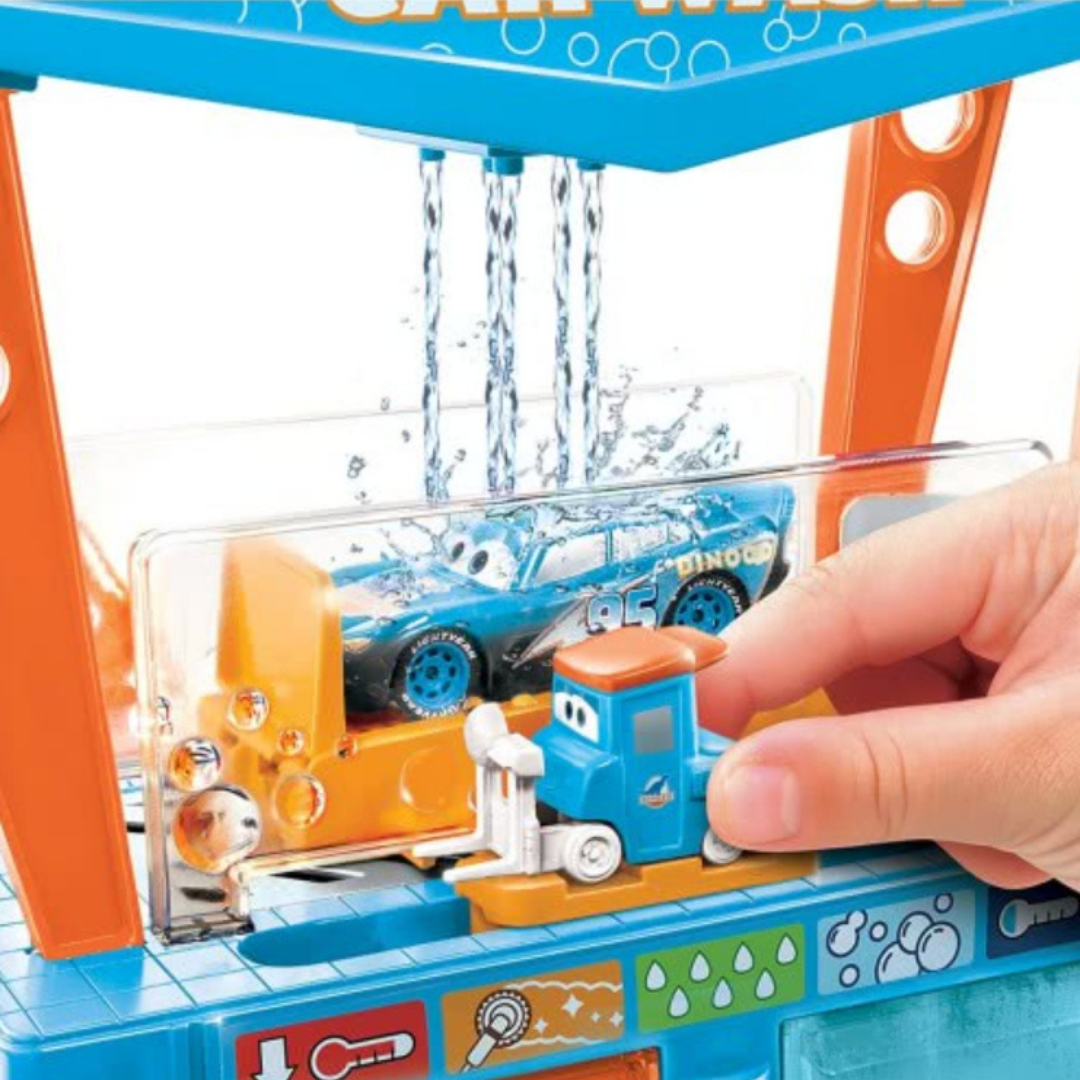 Mattel Disney Pixar Cars Color Changes Dinoco Car Wash