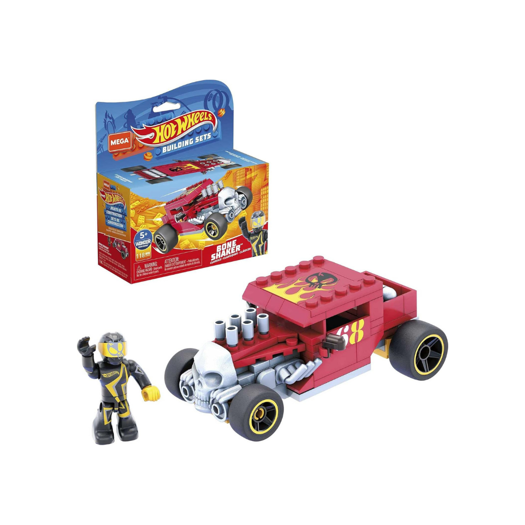 Hot Wheels სარბოლო კონსტრუქტორი მანქანა წითელი