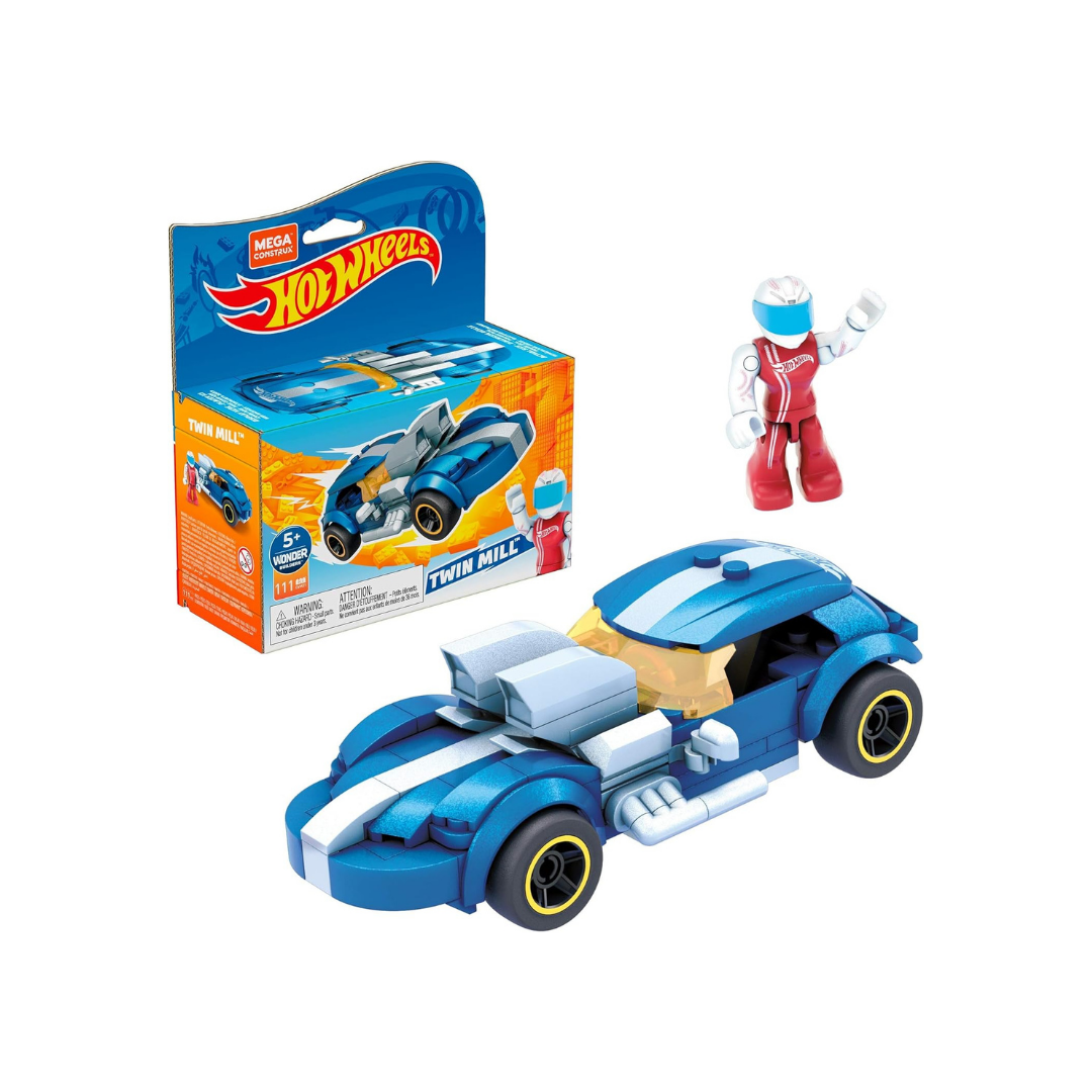 Hot Wheels სარბოლო კონსტრუქტორი მანქანა ლურჯი