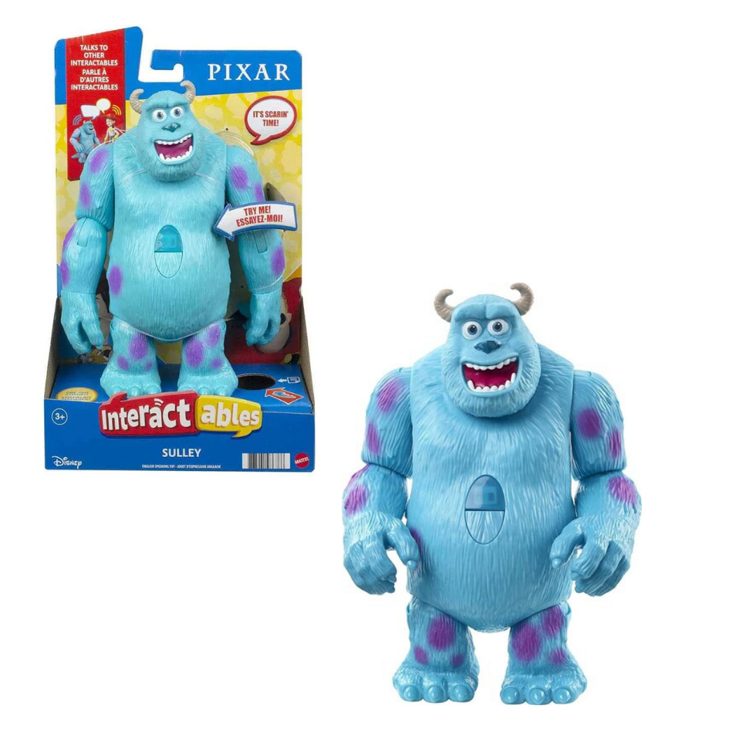 Mattel Disney Pixar Sulley მოლაპარაკე ფიგურა