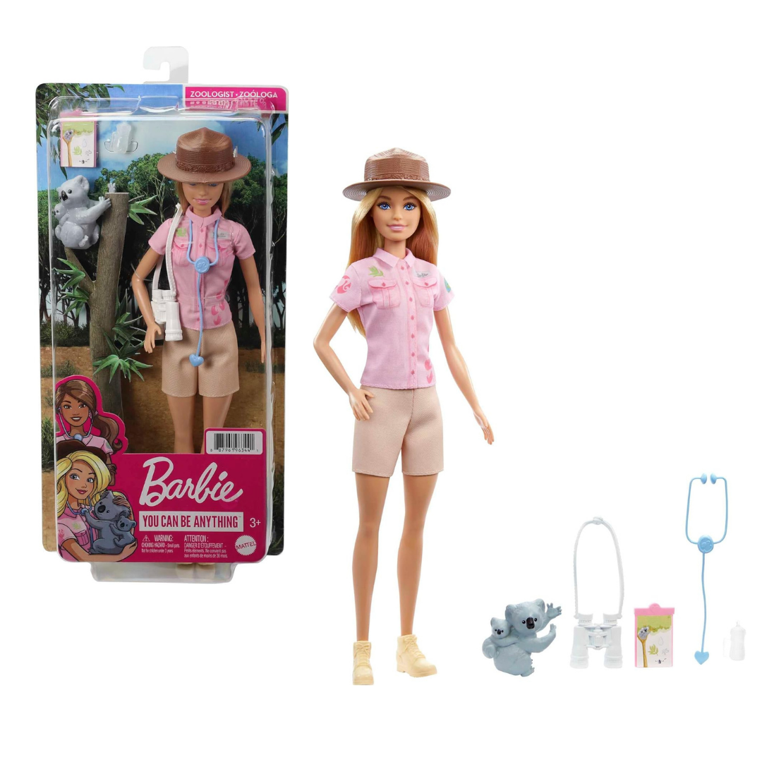 Mattel Barbie თოჯინა აქსესუარებით ზოოლოგი