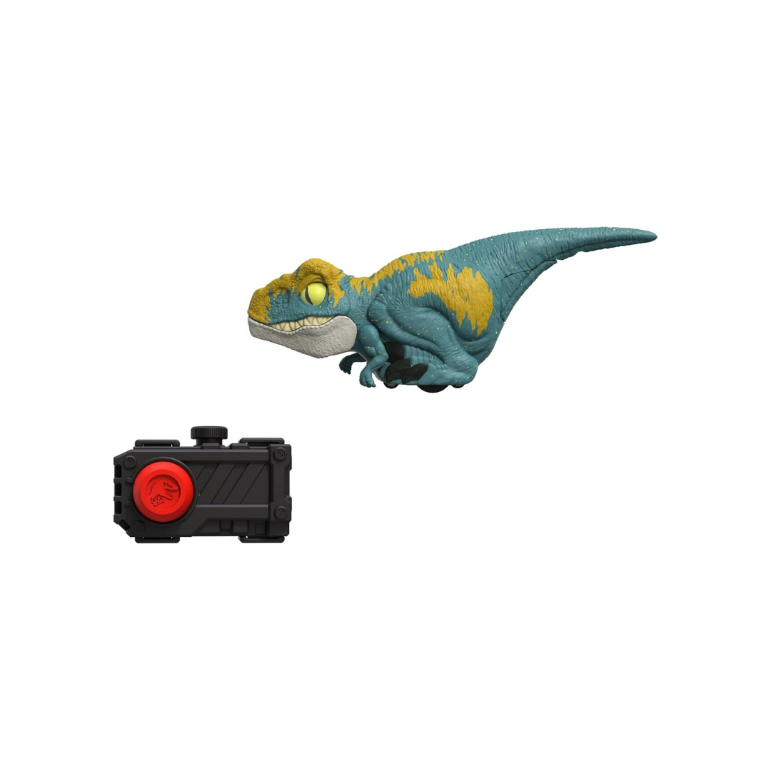 Mattel Jurassic World yellowciraptor ფიგურა