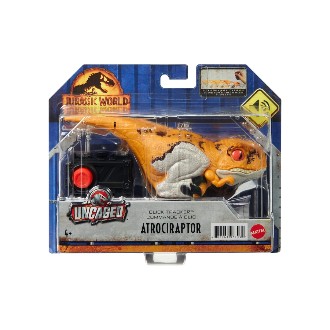 Mattel Jurassic World ყვითელი დინოს ფიგურა