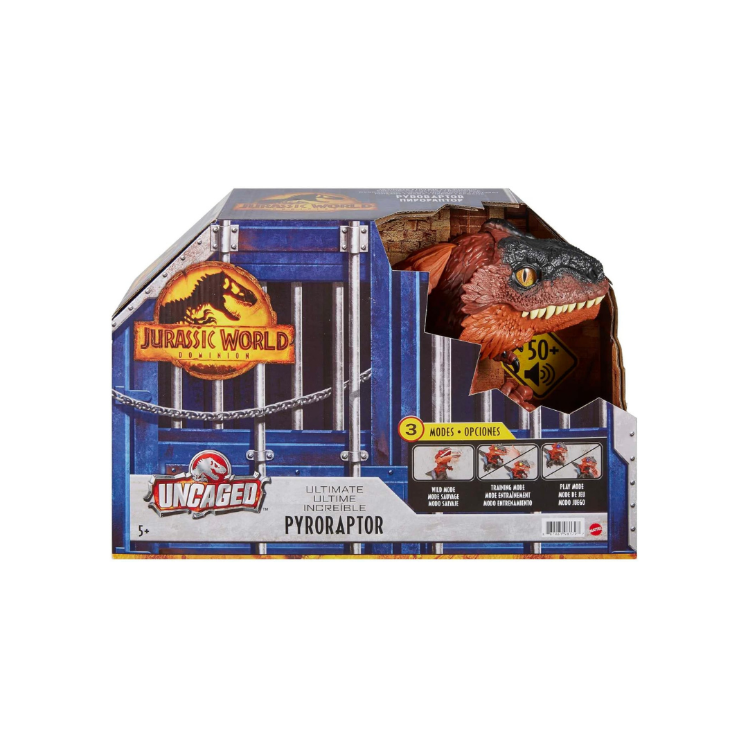 Mattel Jurassic World Pyroraptor დინოს ფიგურა