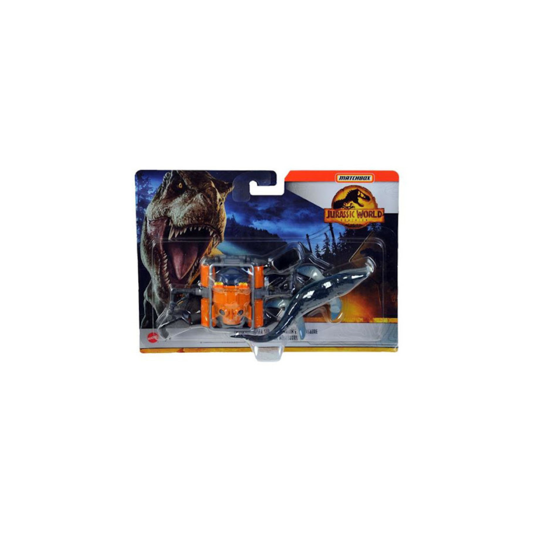 Mattel Matchbox Jurassic World სატვირთო ნიანგით
