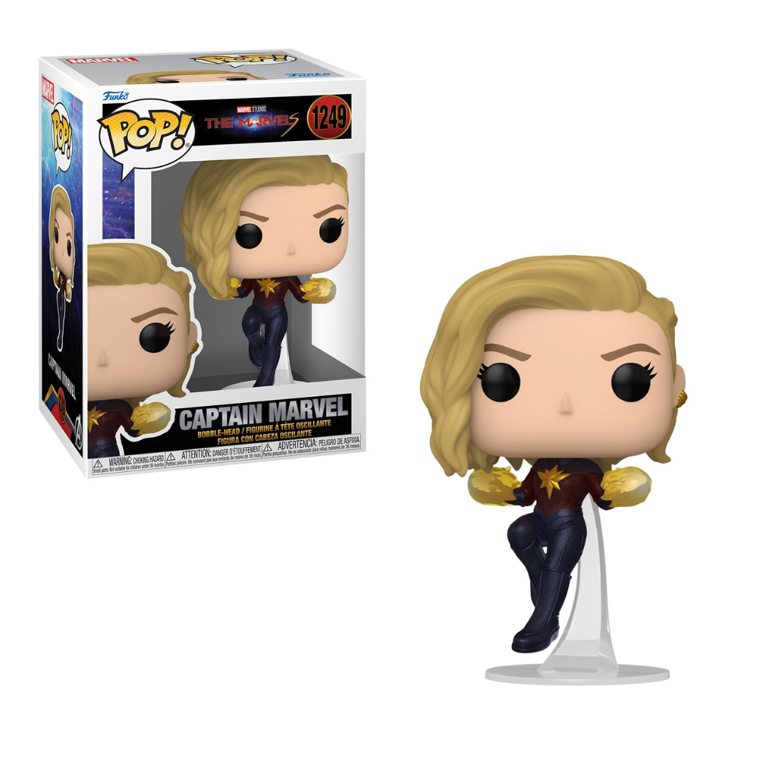 Funko POP Captain Marvel პერსონაჟის ფიგურა